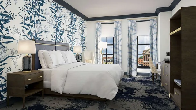 Room, King Bed, Bathtub, Accessible, The William Fell Baltimore, Tapestry Collection by Hilton 2/4