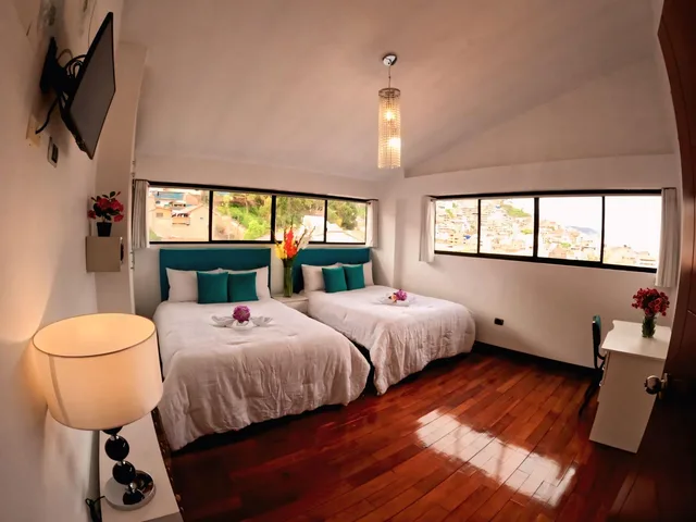 شقة ديلوكس بانورامية بـ4 غرف نوم بإطلالة، Hotel R House Cusco 3/6