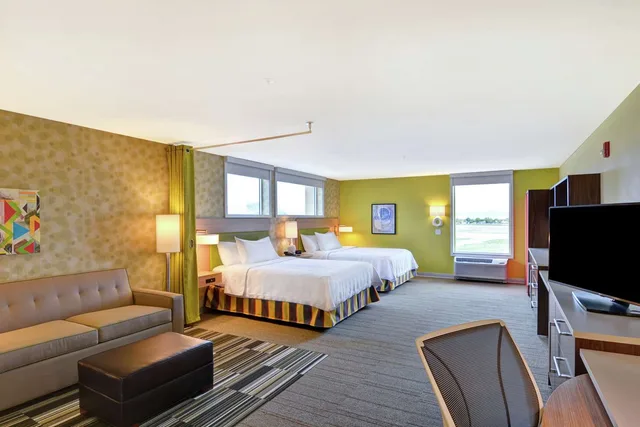 استوديو بسريرين كوين بإطلالة على الجبل بحوض استحمام لذوي الإعاقة، Home2 Suites By Hilton Helena Mt 3/5