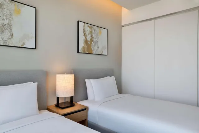 2 Bedrooms, Apartment, 2 Double Beds, DoubleTree by Hilton Abu Dhabi Yas Island Residences 8/10