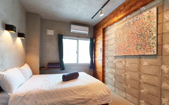 غرفة اقتصادية بسرير مزدوج بحمام مشترك، Untapped Hostel 1/6