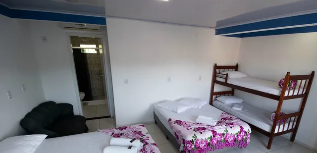 غرفة عائلية بسريرين مزدوجين وسرير بطابقين، Pousada Graff 7/10