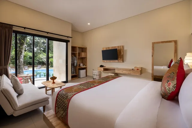 جناح ديلوكس بسرير كينج بغرفة نوم واحدة، SENETAN VILLAS AND SPA RESORT 1/1