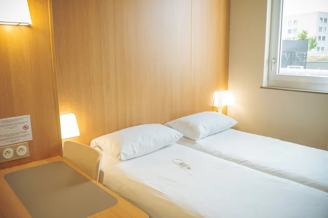 غرفة بسريرين منفصلين، B&B Hotel Metz Est Technopole Pole Sante 1/2