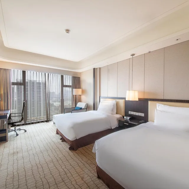 Room, Twin Beds, Garden View, Junluxe Hotel Guangzhou Zengcheng 4/4