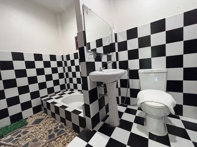 جناح عائلي بسرير كينج وسرير فردي، Aioun At Amphawa 10/10