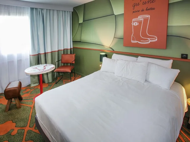 غرفة قياسية بسرير مزدوج، Hotel Mercure Lisieux Normandie 3/10
