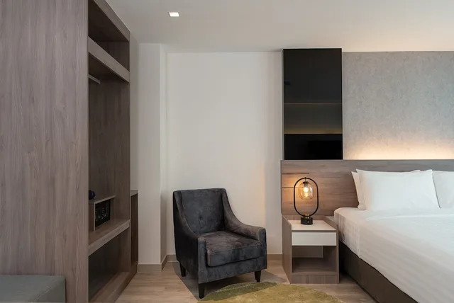 غرفة قياسية بسرير مزدوج، ORION Hotel and Residence Bangkok 3/6
