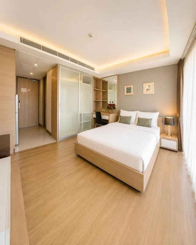 استوديو ديلوكس بسرير كينج، Golden Pearl Residences 4/10