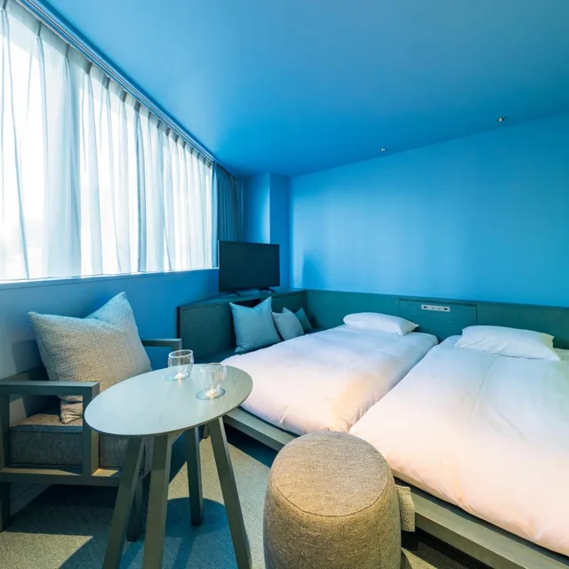 Blue, Standard, Single Bed, Toggle Hotel Suidobashi TOKYO 2/3