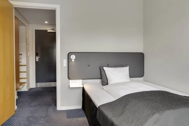 غرفة قياسية بسرير فردي، Hotel Svendborg 2/6