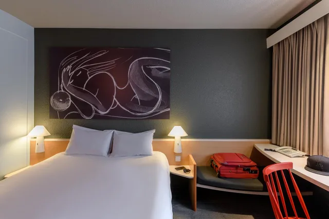 غرفة قياسية بسرير كوين، Ibis Muenchen Parkstadt Schwabing 4/10
