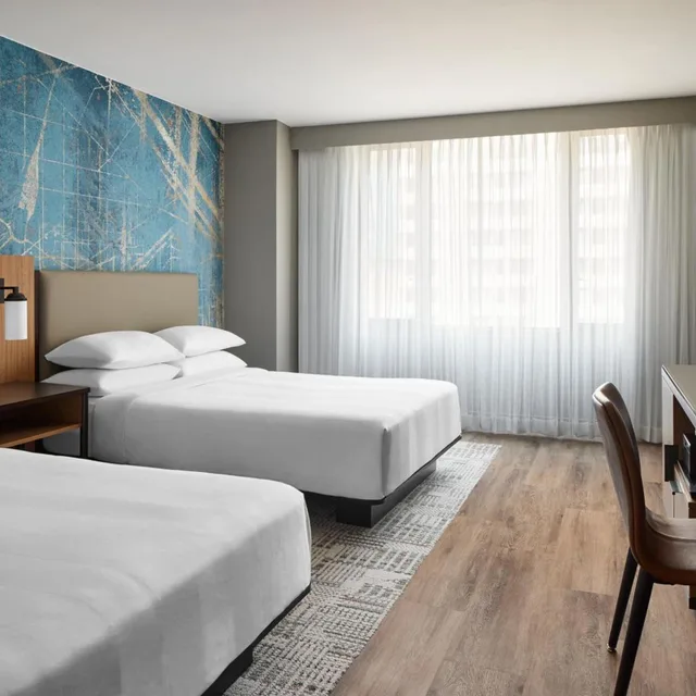 غرفة بسرير كينج أو سرير مزدوج، Washington Marriott At Metro Center 7/10