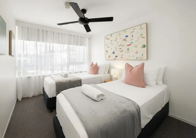 شقة سوبيريور بسرير كوين بإطلالة على البحر بغرفة نوم واحدة، Burleigh Beach Tower 5/10