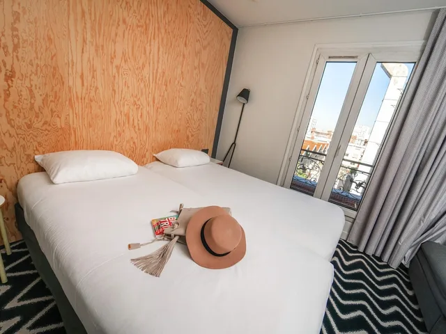 غرفة قياسية بسريرين منفصلين، Ibis Styles Paris Place d Italie Bute aux Cailles 3/7