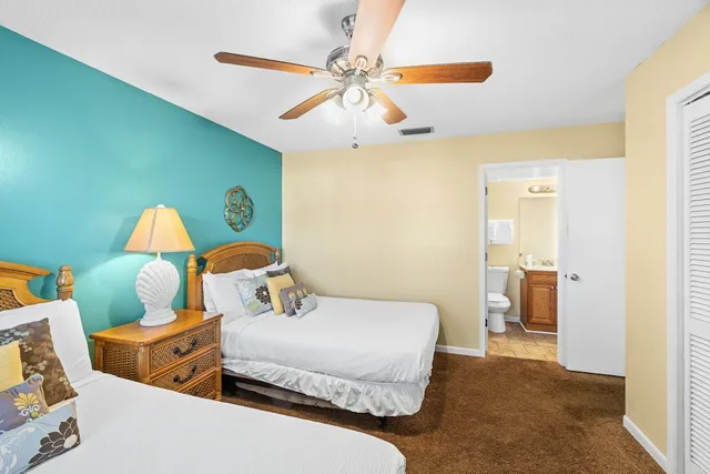 2 Bedrooms, Condo, Golf, Villa, 1 King and 2 Double Beds, Sofa، Edgewater Beach & Golf Resort By Panhandle Getaways 5/10