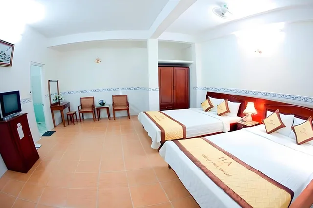 غرفة سوبيريور بسريرين كوين، Hung Anh Hotel 5/10