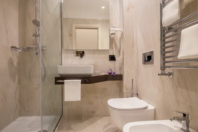 غرفة ديلوكس بسريرين منفصلين، Gioberti Hotel Rome 4/6
