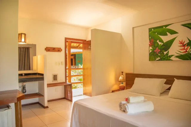 غرفة قياسية بسرير مزدوج، POUSADA VILA DO DENGO 4/8