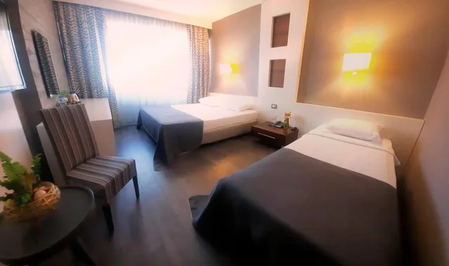 غرفة بسريرين منفصلين، DEDEPARK HOTEL 1/2