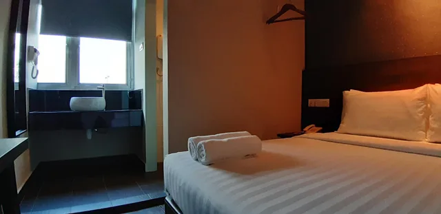 غرفة اقتصادية بسرير كوين، Miico Hotel Mount Austin 1/2