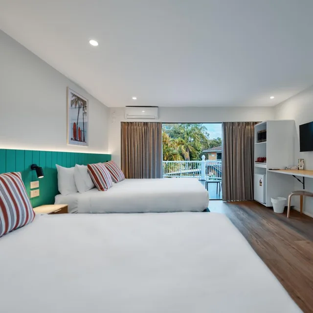 غرفة بسريرين منفصلين، Red Star Hotel Palm Beach 6/8