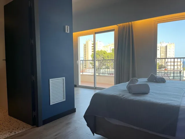 استوديو ديلوكس بإطلالة على البحر بشرفة، Hotel Lis 8/10