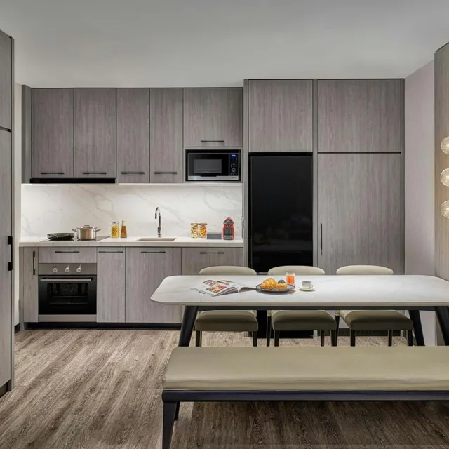 2 Bedrooms, Residential, Suite, King Bed, Sea View، Penang Marriott Hotel 4/4