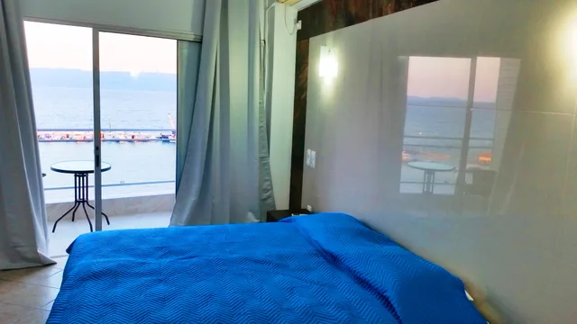 غرفة تنفيذية بسرير مزدوج بإطلالة على البحر، Porto Evia Mare Boutique Hotel 1/1