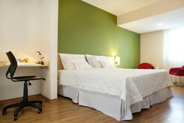 غرفة تنفيذية عائلية بسرير مزدوج، Vila Rica Campinas Hotel 1/1