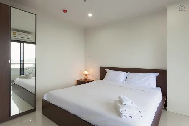شقة بسريرين كوين بإطلالة على البحر بغرفتي نوم، Patong Tower By United 21 Thailand 4/10