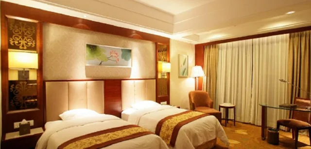 غرفة ديلوكس بسريرين منفصلين، Huilihua Hotel 1/1