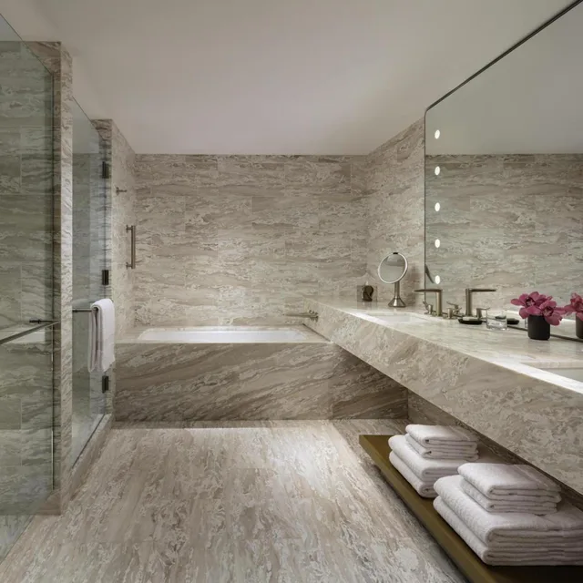 1 Bedroom, Suite, King Bed, 2 Bathrooms, 2 Balconies, Corner, Accessible، Fairmont Century Plaza Los Angeles 4/5