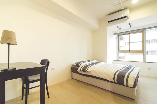 غرفة مفردة بحمام مشترك، Ahiruyah Guest House in Kaohsiung 1/1