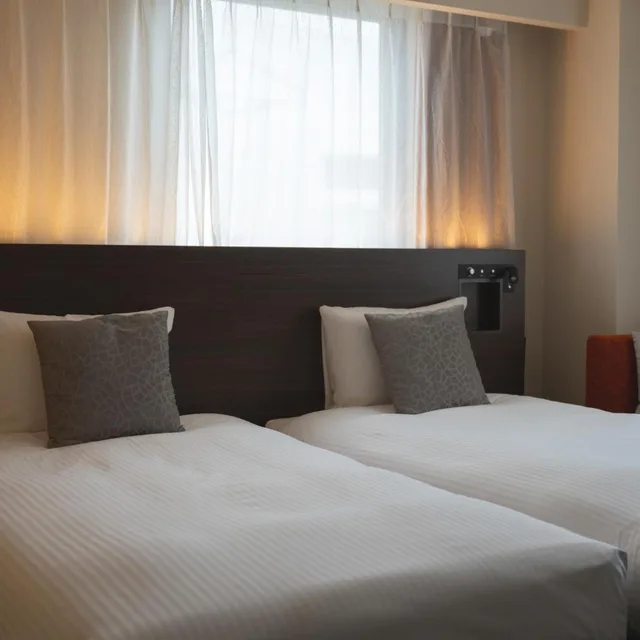 غرفة بسريرين منفصلين، Hotel VISTA Matsuyama 8/10