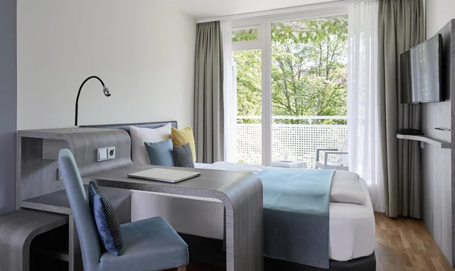 غرفة بزنس بسرير مزدوج، Living Hotel am Olympiapark (Karl Theodor) 4/4