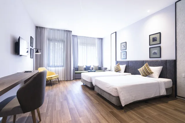 غرفة بريميوم ديلوكس بسريرين منفصلين، Seava Ho Tram Beach Resort (ex Saigon Ho Coc Beach Seaside Resort and Hotel) 3/4