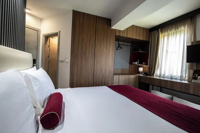 غرفة سوبيريور بسريرين منفصلين بإطلالة على المتنزه بشرفة، VIEW INN BOUTIQUE HOTEL 9/10