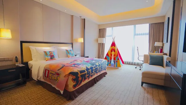 غرفة قياسية بسرير كينج بإطلالة على النهر، Junluxe Hotel Guangzhou Zengcheng 1/6