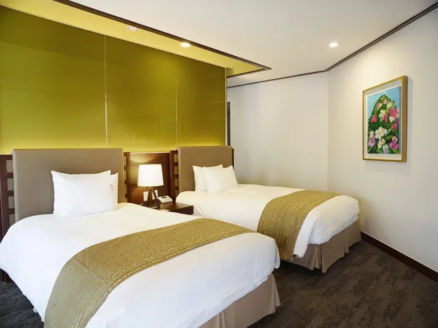 جناح بسريرين منفصلين بشرفة، Holiday Inn Resort Alpensia Pyeongchang 2/4