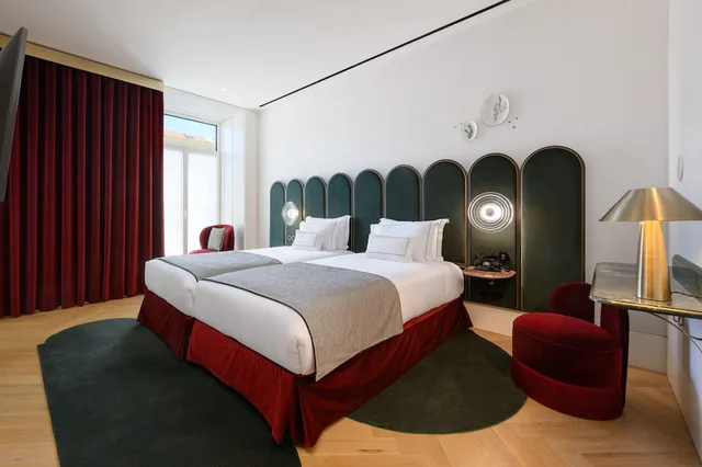 Twin Room Vista Alegre، Montebelo Vista Alegre Lisboa Chiado Hotel 3/4