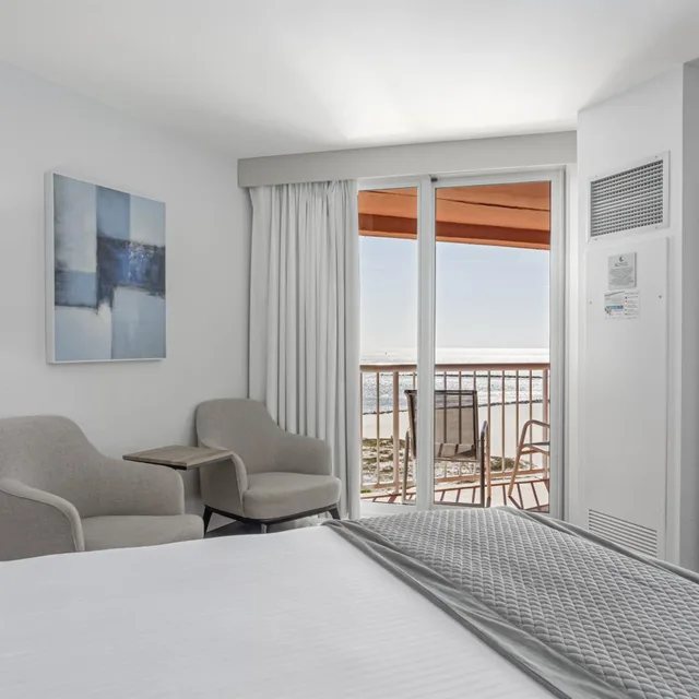 غرفة بسرير كوين بإطلالة على الشاطئ، Perdido Beach Resort 7/10