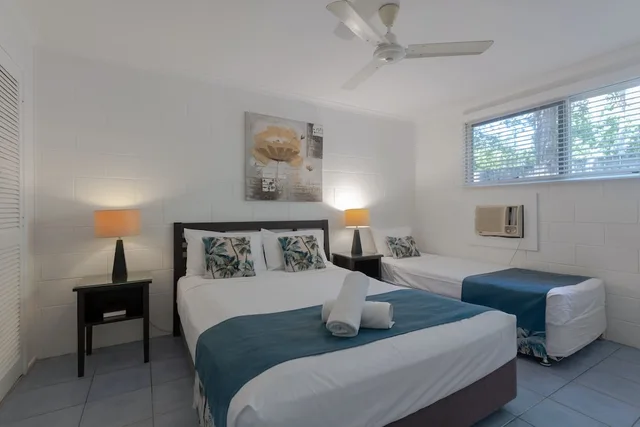 شقة كلاسيكية بسرير كوين وسريرين منفصلين بغرفتي نوم، Lychee Tree Holiday Apartments 2/4