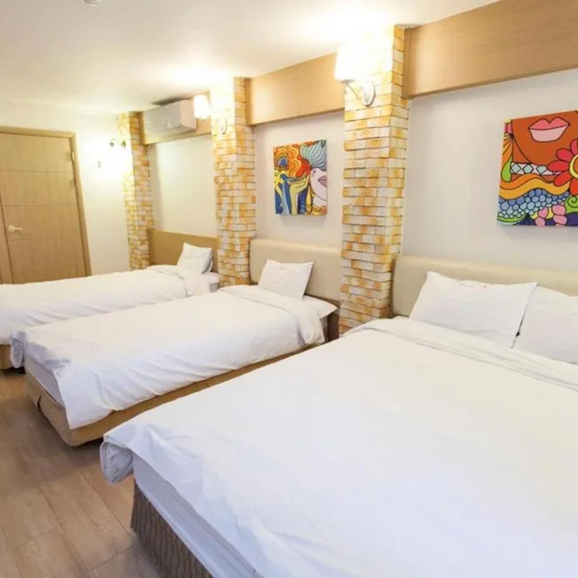 غرفة ديلوكس ثلاثية بإطلالة على البحر، Bay Resort Tongyeong 3/5