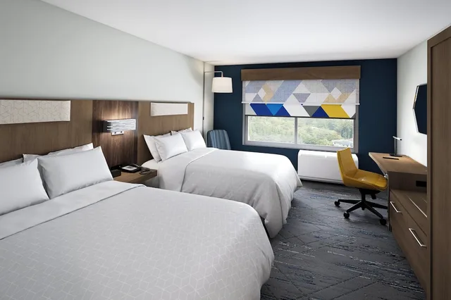 غرفة قياسية بسريرين كوين لذوي الإعاقة، Holiday Inn Express Peotone 5/10