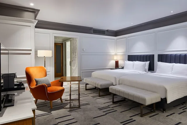 جناح كلوب بسرير مزدوج بشرفة، London Marriott County Hall 2/6