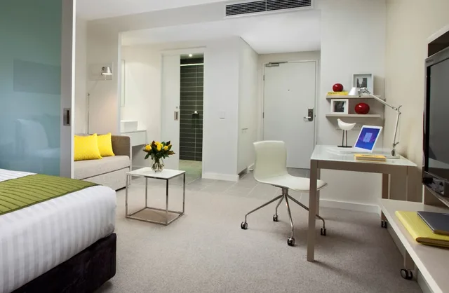 استوديو ديلوكس بسريرين منفصلين، Citadines on Bourke Melbourne 5/5