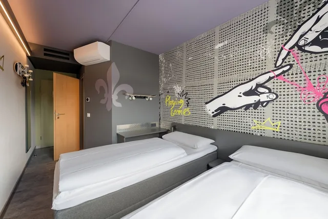 غرفة أساسية بسريرين منفصلين، Felix Hotel Darmstadt 10/10
