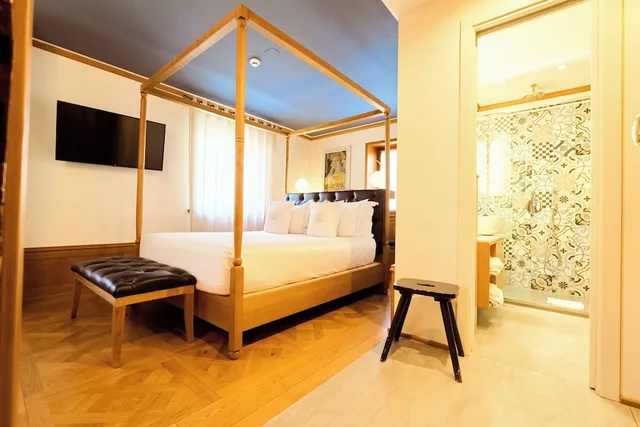 غرفة ديلوكس بسرير مزدوج، Ambra Cortina Luxury Fashion Boutique Hotel 6/10