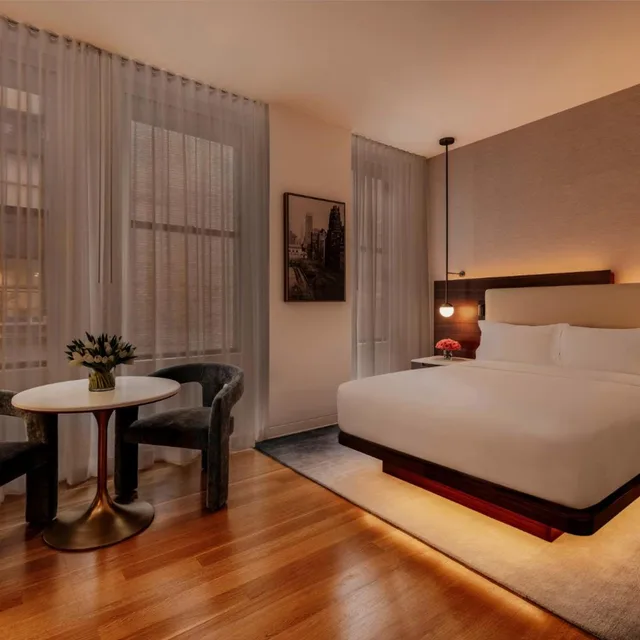 غرفة بسرير مزدوج، Bryant Park Hotel 3/7